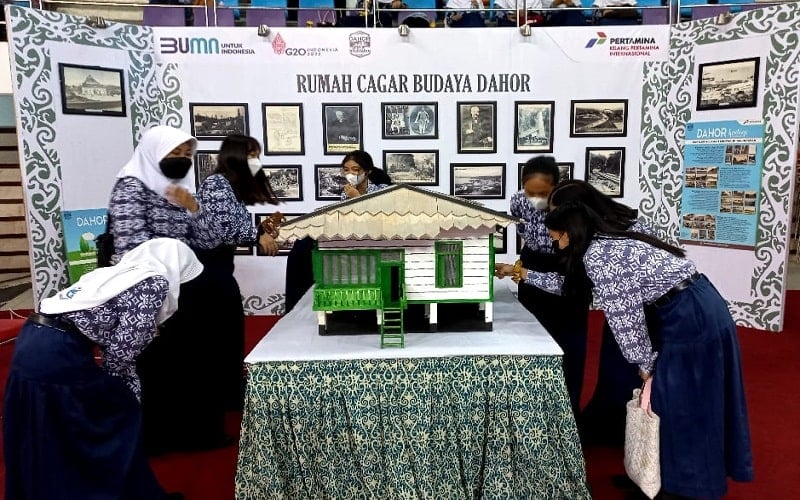  Rumah Dahor Heritage Dikenalkan dalam Pekan Kebudayaan Daerah Kaltim 2022