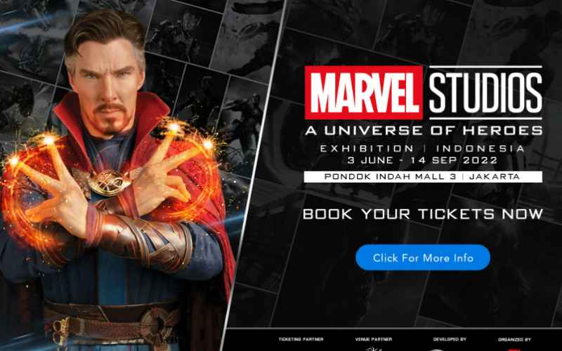  Kulik Isi Marvel Exhibition di Indonesia, Hadirkan Pernak-Pernik Tokoh MCU