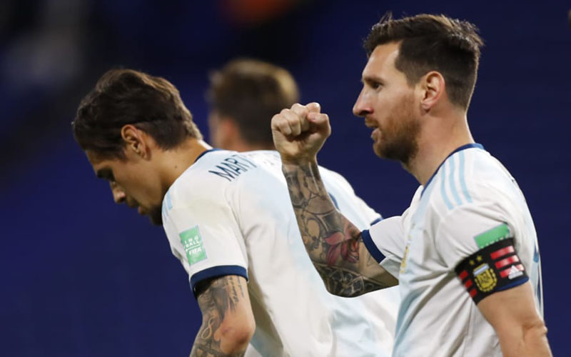 Ngamuk! Messi Bikin Lima Gol Saat Argentina Habisi Estonia