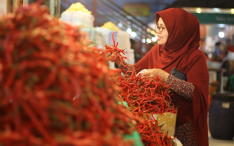 Harga Cabai Merah di Sumbar Capai Rp75.000 Per Kg