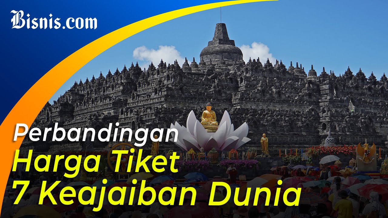  Tiket Candi Borobudur Jadi Rp750.000, Jadi yang Paling Mahal?