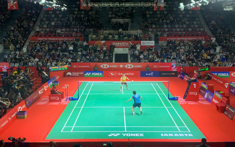  Ginting Tuntaskan Drama Tiga Babak untuk Melaju ke 16 Besar Indonesia Masters 2022