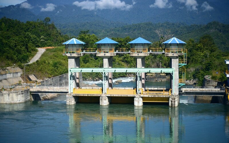 Ilustrasi fasilitas PLTA Poso. Grup Salim PT Tamaris Hidro mengakuisisi aset Pembangkit Listrik Tenaga Minihidro (PLTM) Sungai Buaya berkapasitas 3 mega watt (MW) senilai Rp128 miliar.