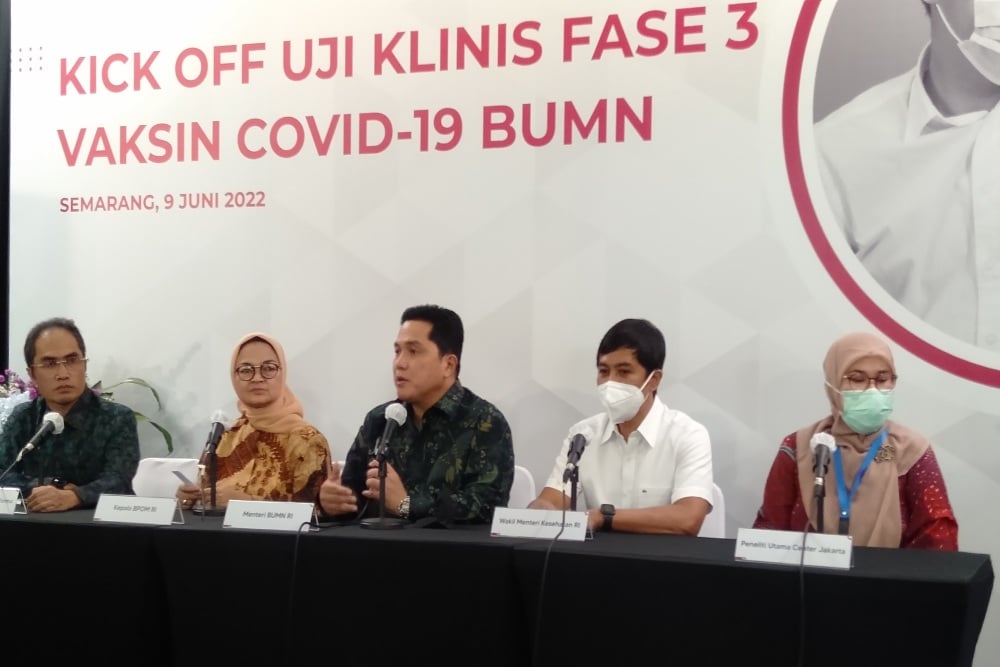  Masuki Fase ke 3, Vaksin BUMN Siap Diproduksi 120 Juta Dosis