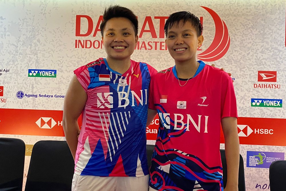  Apri/Fadia Ungkap Kunci Rebut Tiket Perempat Final Indonesia Masters 2022