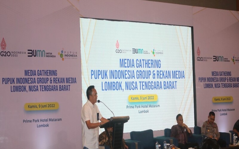  133.486 Ton Pupuk Subsidi Disalurkan ke NTB Hingga Juni 2022