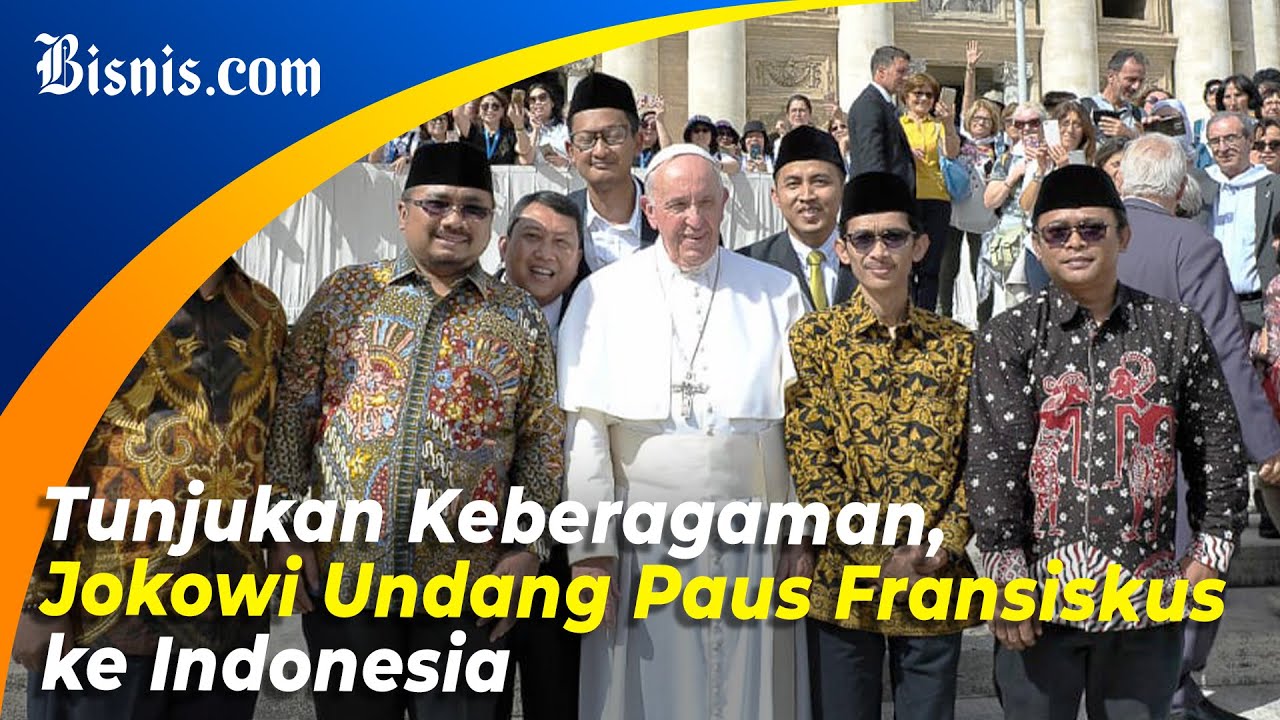  Menag: Presiden Jokowi Undang Paus Fransiskus ke Indonesia