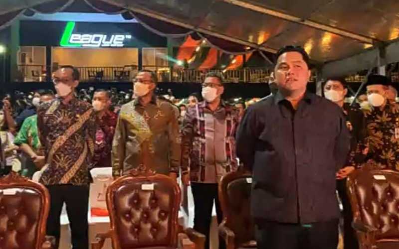  Anies Baswedan dan Erick Thohir Hadir di Pembukaan Jakarta Fair 2022