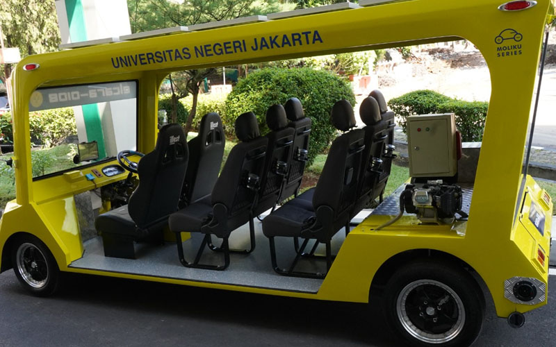  UNJ Luncurkan Mobil Listrik, Ini Spesifikasinya