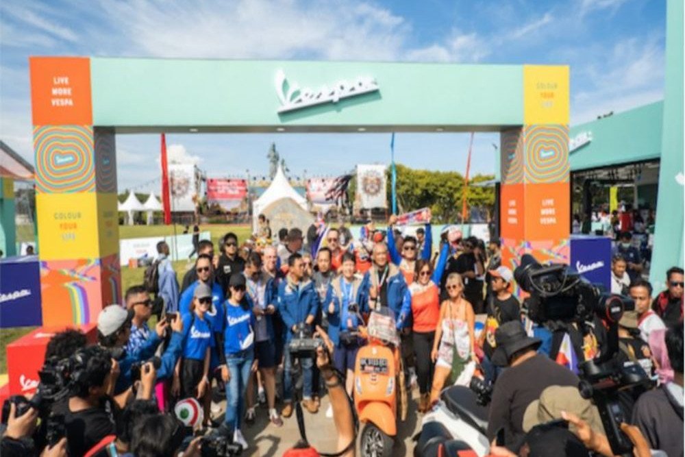  Yang Bervespa Yang Berpesta, Ajang Vespa World Days Bali 2022