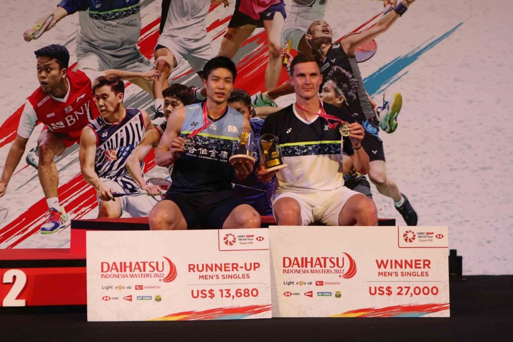  Juara Indonesia Masters 2022, Axelsen Senang Menang di Tempat Legendaris