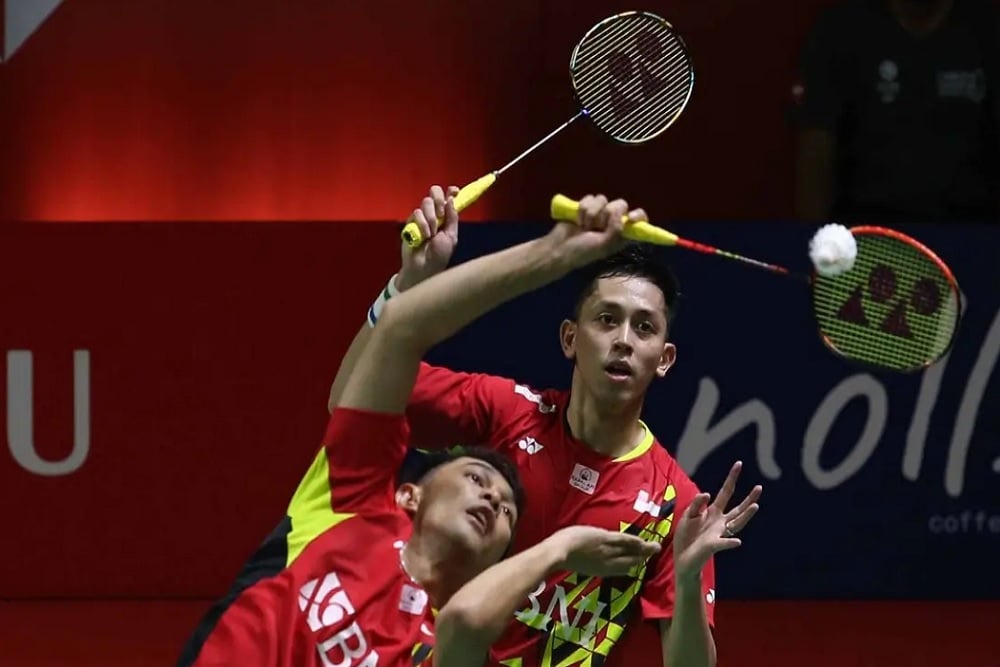  Hasil Final Indonesia Masters 2022: Kalahkan Ganda Putra China, Fajar/Rian Rebut Titel Juara