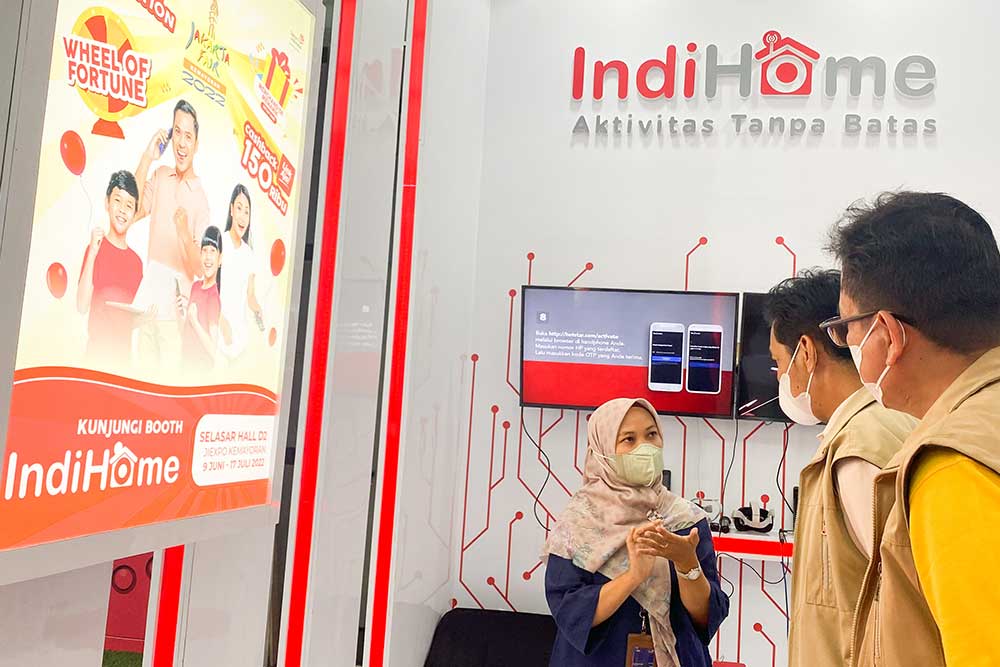  Ramaikan Jakarta Fair Kemayoran (JFK) 2022, IndiHome Hadir Berikan Edukasi Digital