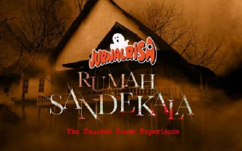 Wahana rumah hantu Jurnal Risa Rumah Sandekala di FX Sudirman