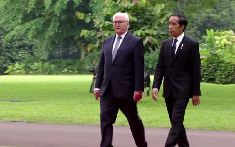 Menkes Ungkap Alasan Jokowi Sambut Kedatangan Presiden Jerman Tanpa Masker