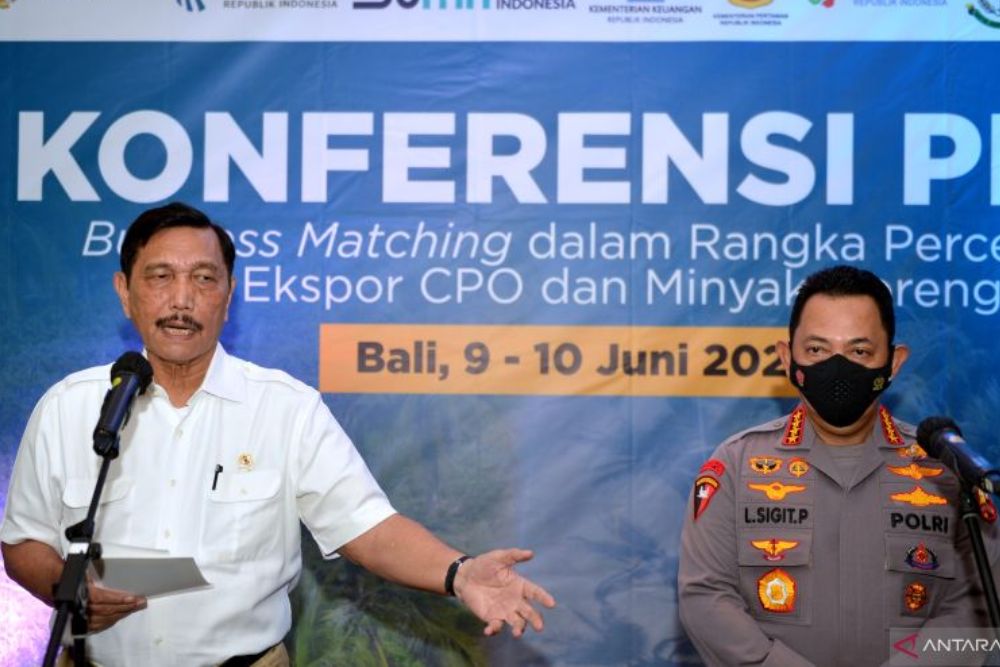  Luhut: Hanya Indonesia dan Bangladesh yang Masih Jual Minyak Goreng Curah