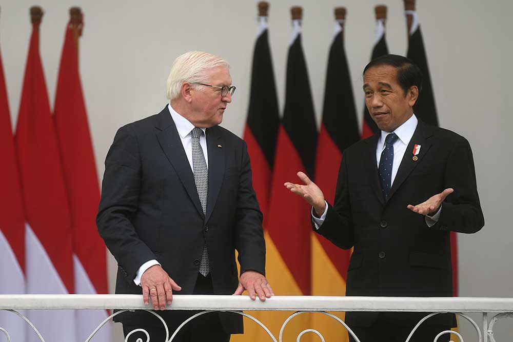  Jokowi Bertemu Presiden Republik Federal Jerman Frank-Walter Steinmeier di Istana Bogor