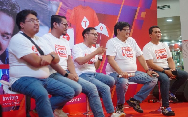  Telkomsel Hadirkan Pengalaman Digital untuk Wong Palembang di Telkomsel Fest