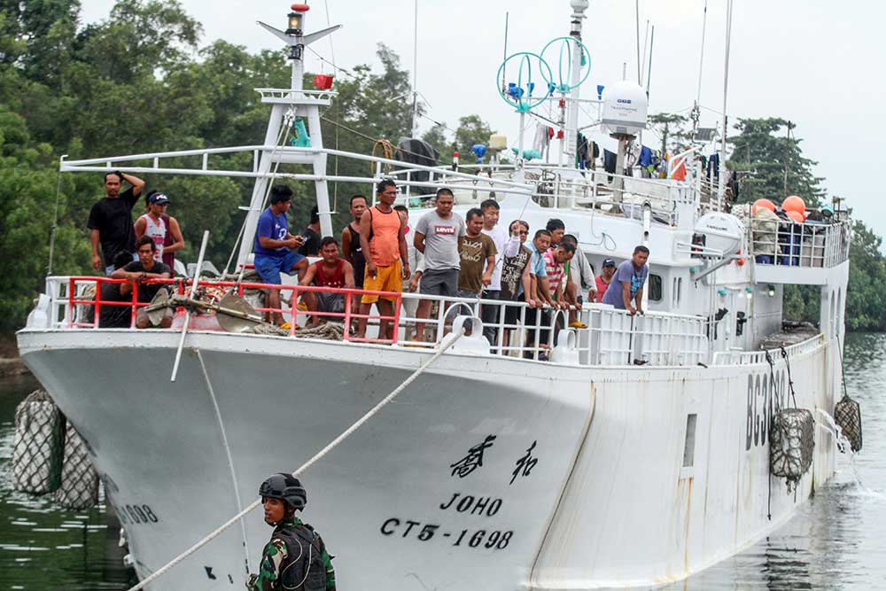 TNI AL Berhasil Menangkap Kapal Ikan Asing Berbendera Taiwan di Perairan Aceh