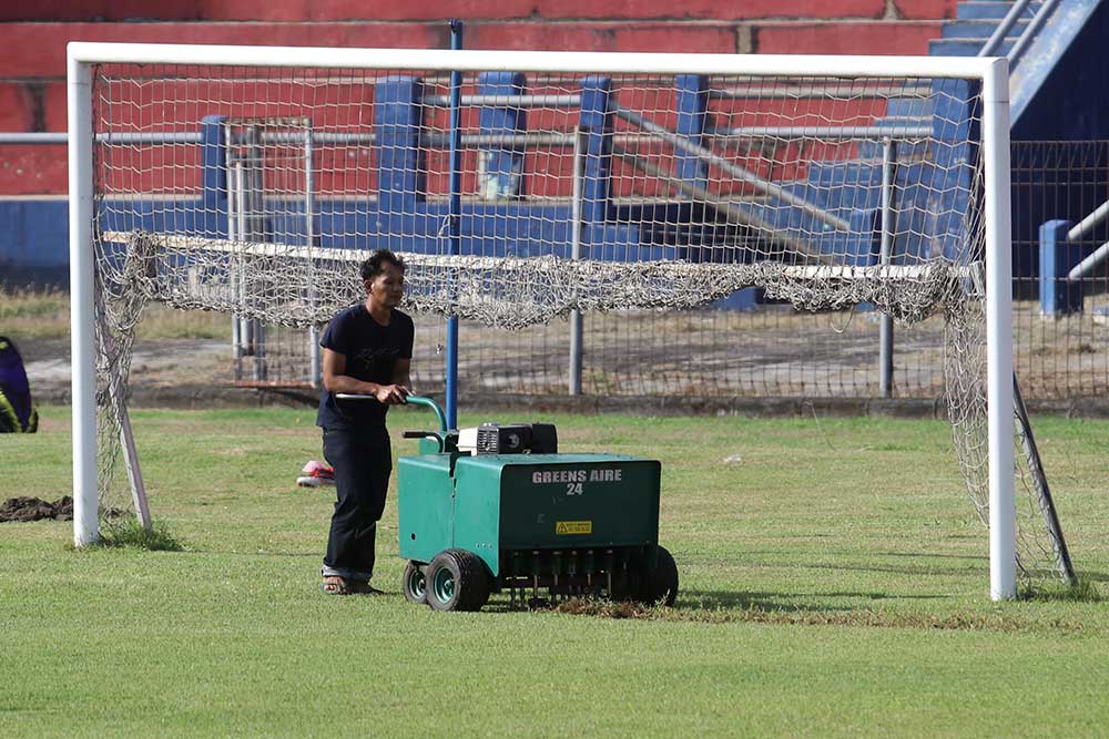  Sambut Liga 1, Stadion Brawijaya di Kediri Mulai Berbenah