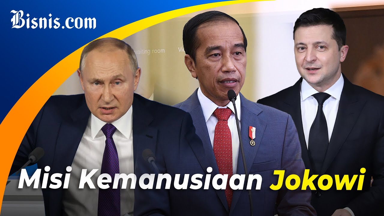  Jokowi Bakal Temui Presiden Ukraina dan Rusia, Jadi Juru Damai?