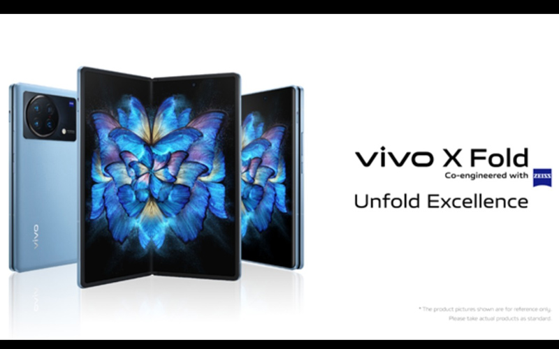  Vivo Rilis Ponsel Lipat Mewah Vivo X Fold di China