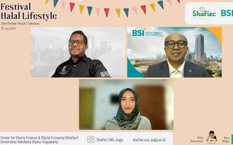 Talkshow ‘Investasi Syariah dan Beragam Kebaikannya’ di ajang Festival Halal Lifestyle 2022 UNU Yogyakarta