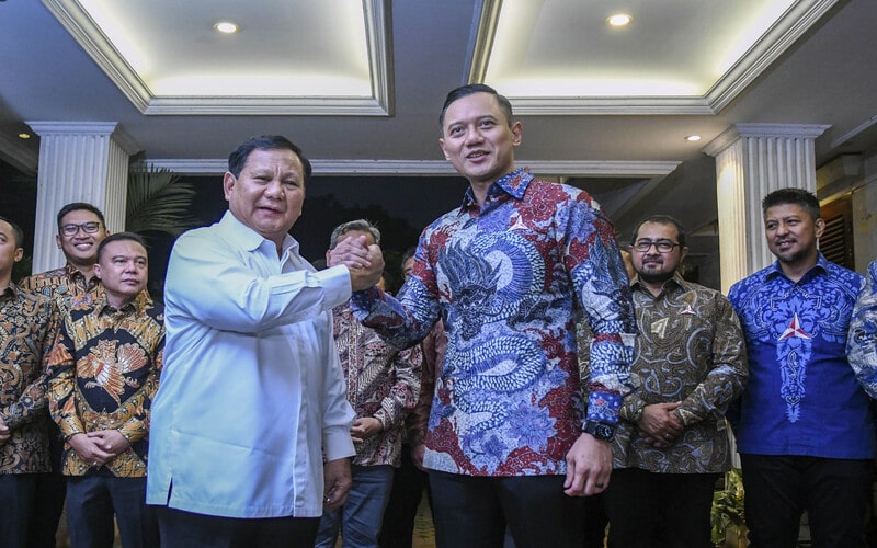  Prabowo Jadi Magnet Tokoh Politik Hadapi Pilpres 2024