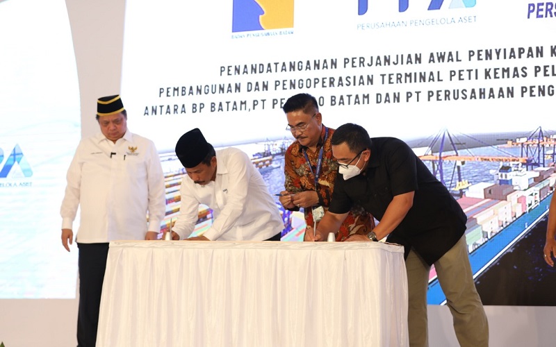  Investasi Total 11 Triliun, Kepala BP Batam Teken Komitmen Pengembangan Batam Sisi Darat, Laut dan Udara