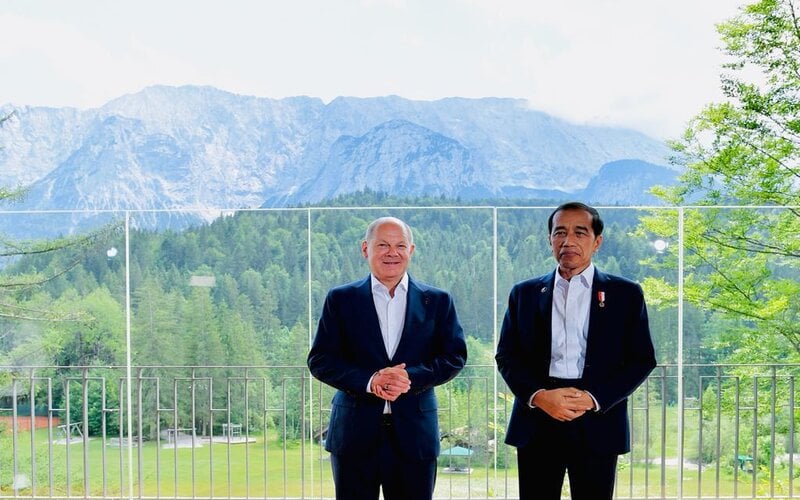  Jokowi Lobi Olaf Scholz Supaya Jerman Investasi di Proyek Energi Terbarukan