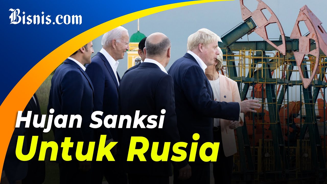  Harga Minyak Memanas, G7 Bakal Beri Sanksi Baru Untuk Rusia