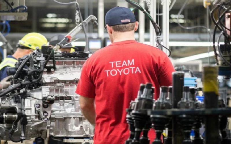Pabrik Toyota./Antara-Reuters