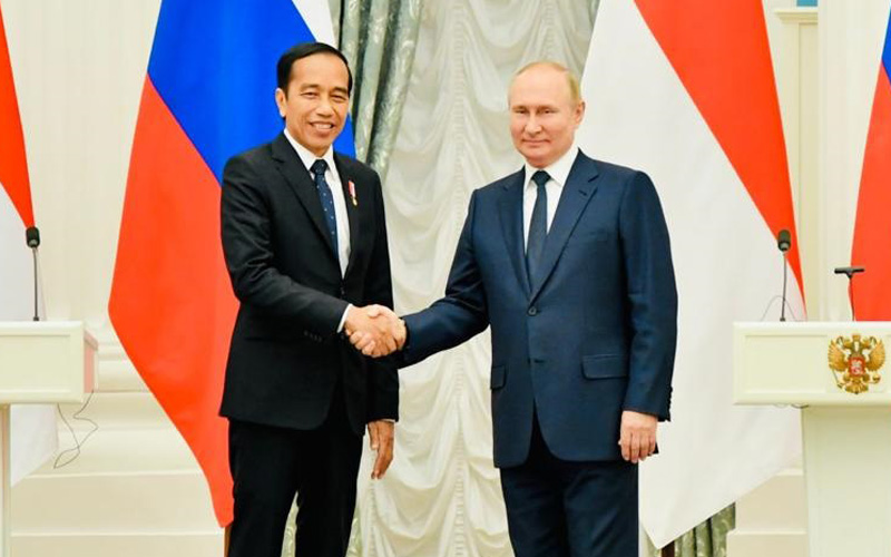  Jokowi di Kremlin, RI Siap Jadi Jembatan Komunikasi Rusia-Ukraina