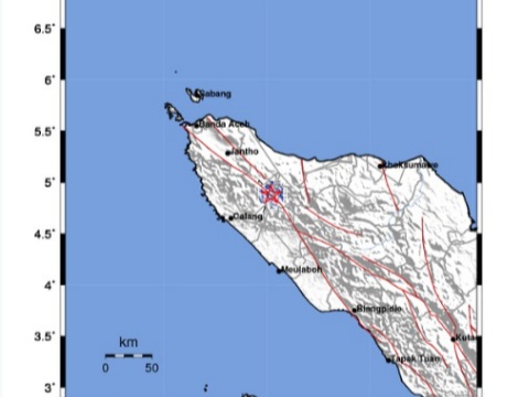  Gempa Tektonik Guncang Kabupaten Pidie, Barang-barang Bergoyang