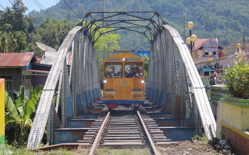  Jalur KA Sawahlunto–Muaro Kalaban di Sumbar Segera Beroperasi Lagi Januari 2023