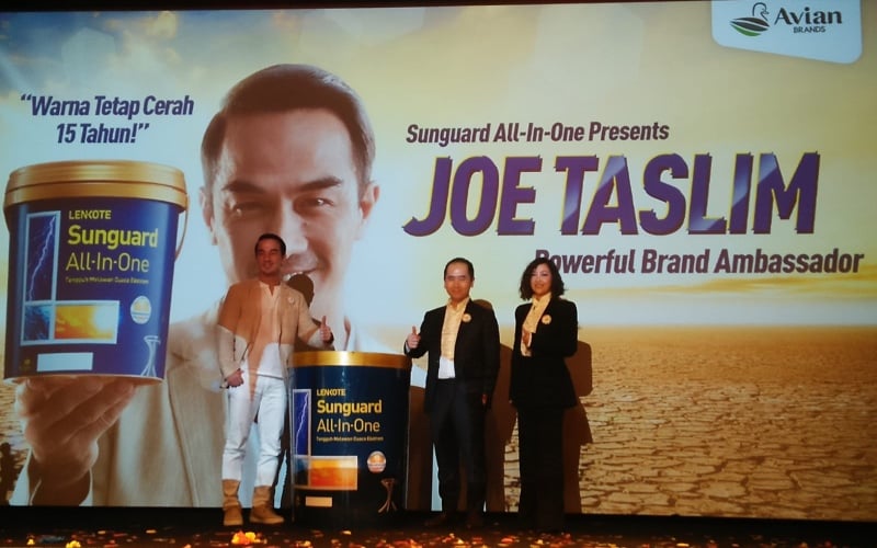  Gandeng Joe Taslim, Saham Cat Avian (AVIA) Langsung Terkerek