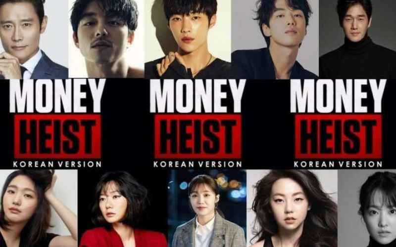  Bertabur Bintang! Ini Deretan Pemeran Money Heist Versi Korea