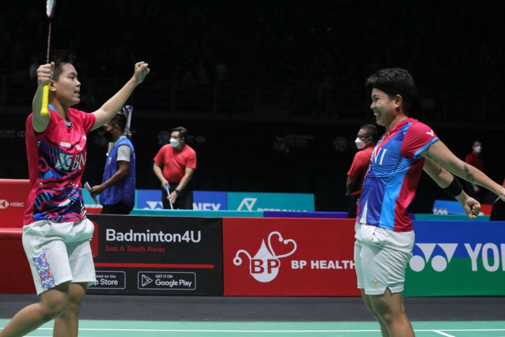  Tampil di Final Malaysia Open 2022, Apriyani-Fadia Lapar Gelar Juara