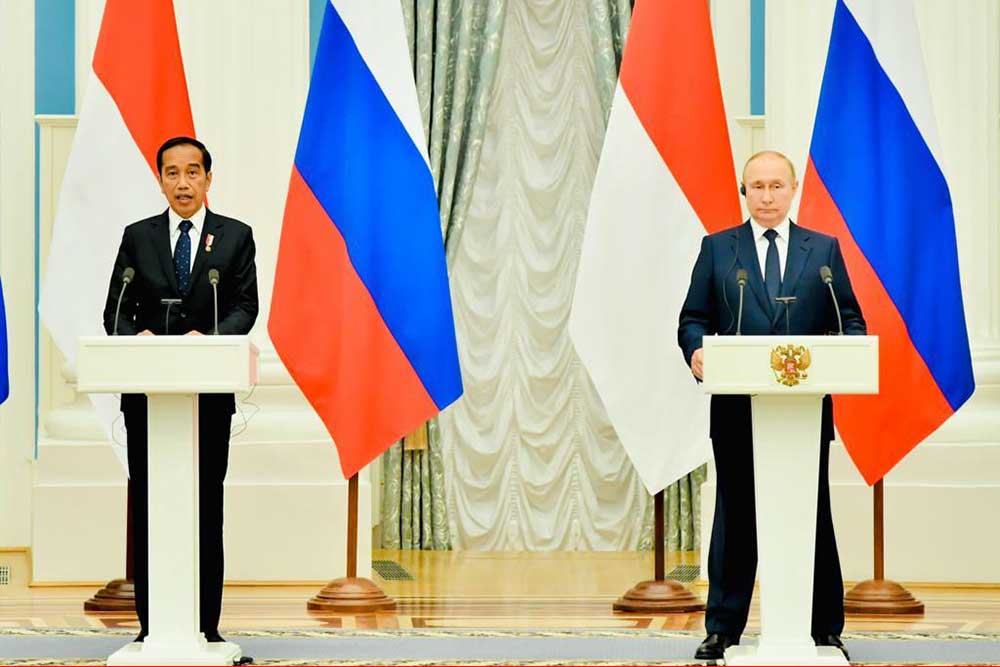  Bicara Dukungan untuk Indonesia, Putin Ingatkan Jasa Rusia Saat Terima Jokowi di Kremlin