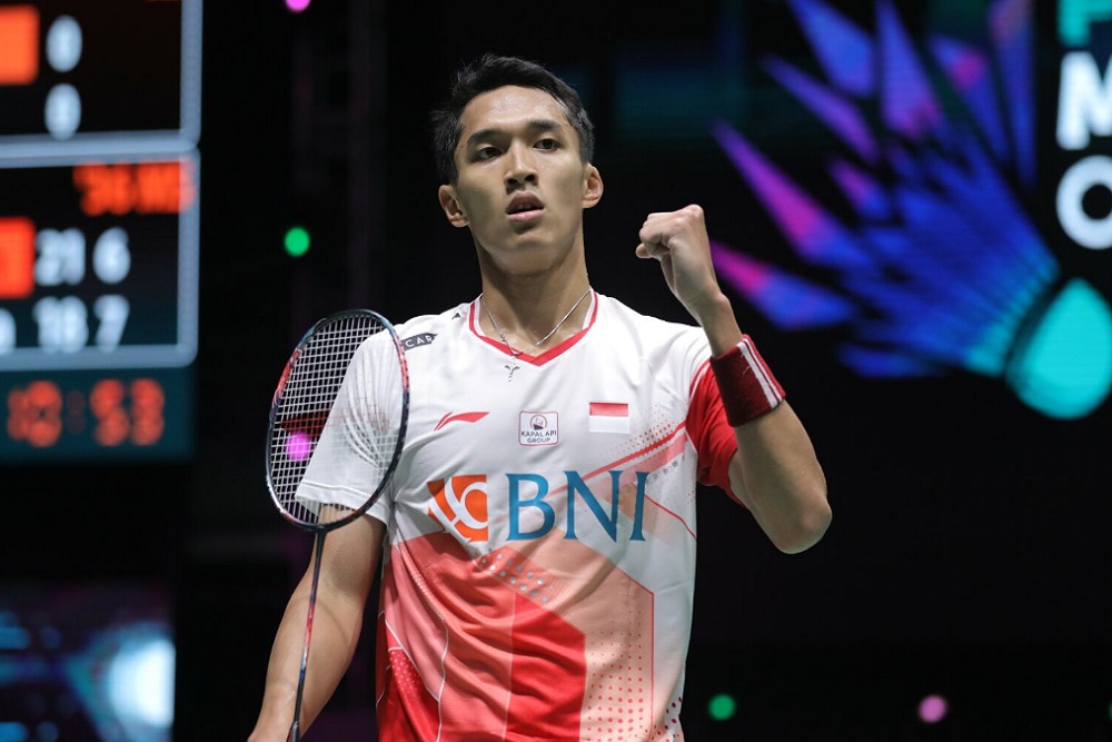  Jonatan Christie Ngaku Senang Bisa Lawan Viktor Axelsen Meski Kalah 