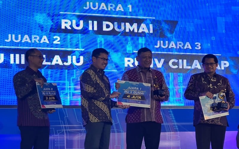  Dinilai Berkinerja Baik, Kilang Pertamina Dumai Raih 4 Penghargaan di Ajang Refinery Award