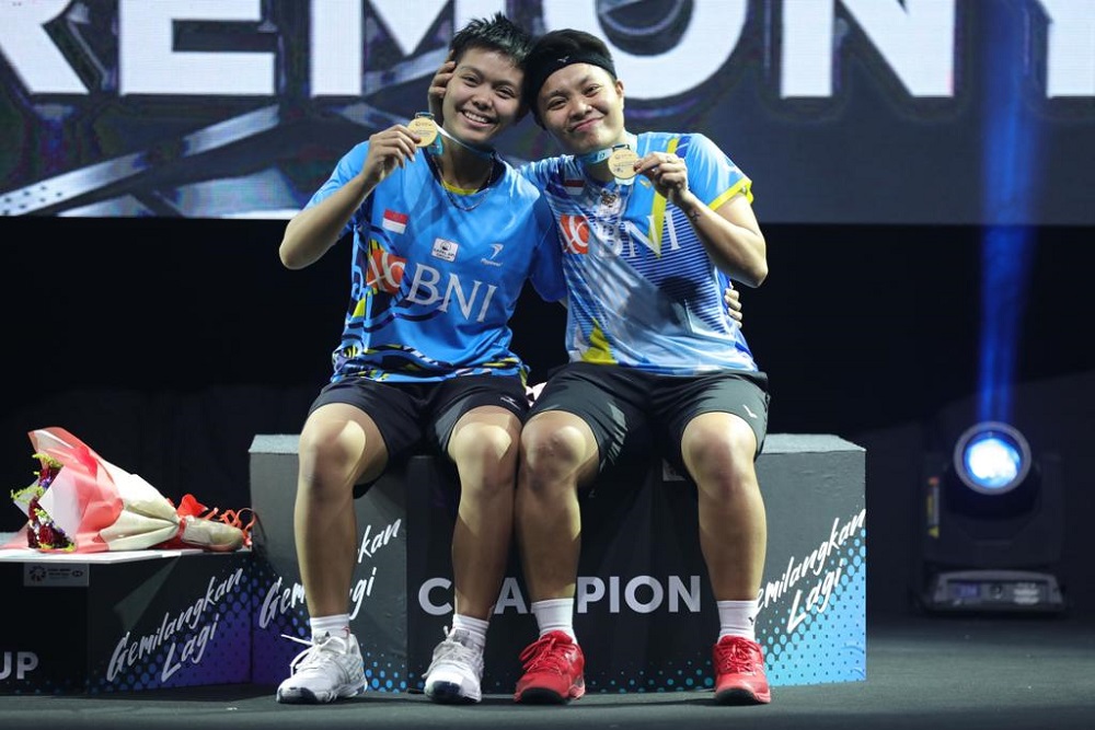  Profil Apriyani Rahayu dan Siti Fadia, Raih Gelar BWF World Tour Perdana