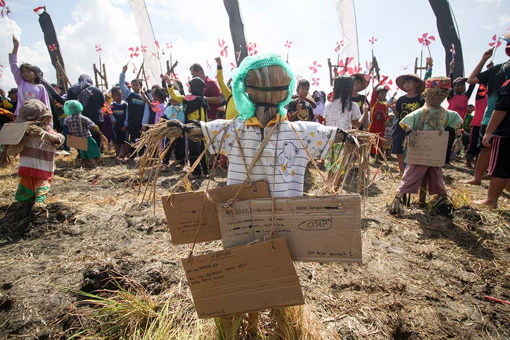  Isi Liburan Sekolah, Siswa di Sidoarjo Ikuti Festival Anak Sawah