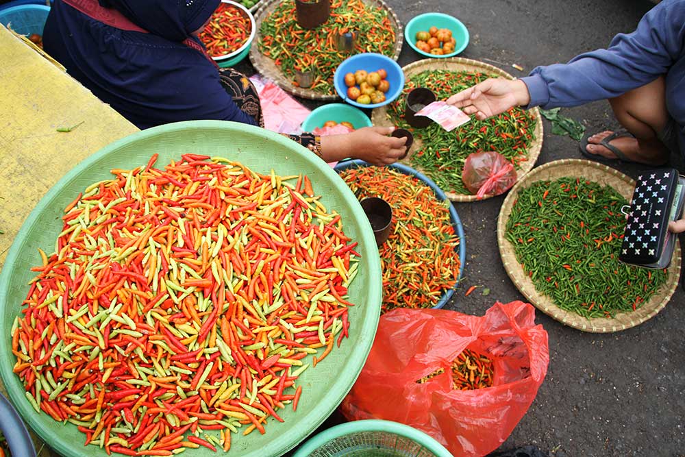  Jelang Idul Adha, Harga Cabai Rawit di Makassar Tembus Rp80.000 Per Kilogram