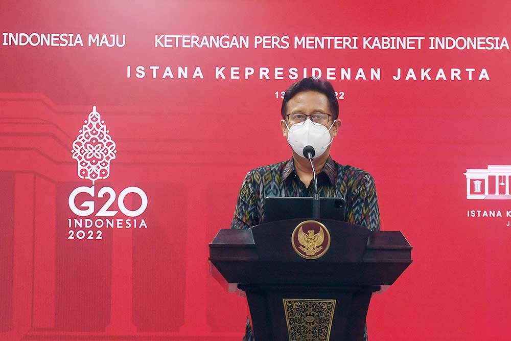  Menkes Budi Gunadi Tegaskan Pelonggaran Masker Masih Berlaku