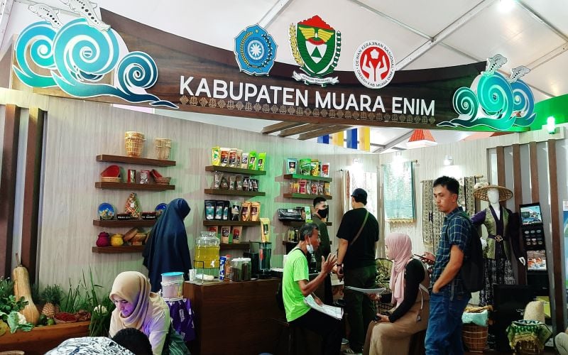  Unjuk Gigi UMKM Sumsel di Ajang Sriwijaya Expo 2022