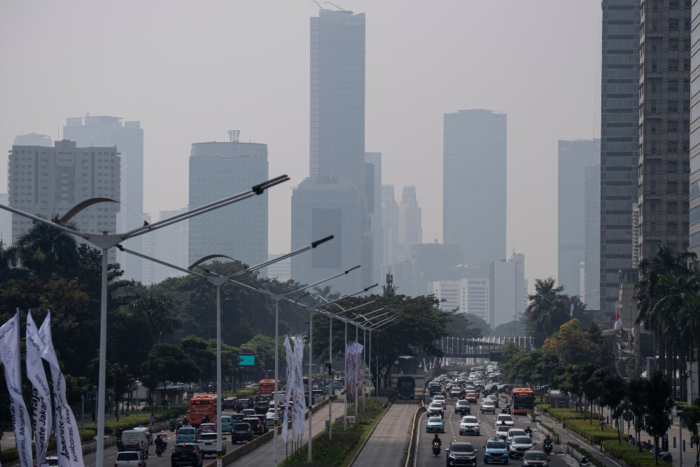  Anies Sebut Transportasi Sumbang 47 Persen Emisi Gas Rumah Kaca di Jakarta