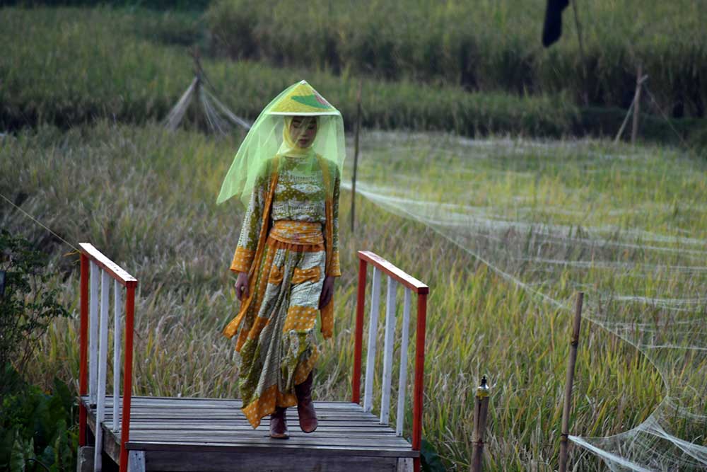  Peragaan Busana di Lampung Tematik Agro Eduwisata Organik Mulyaharja Kota Bogor