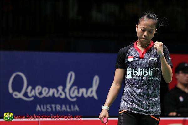  Pemain tunggal putri Indonesia Fitriani/Istimewa