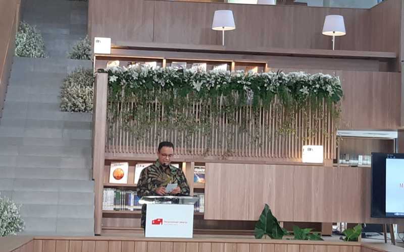  Anies Resmikan Perpustakaan Jakarta dan Pusat Dokumentasi Sastra HB Jassin di TIM